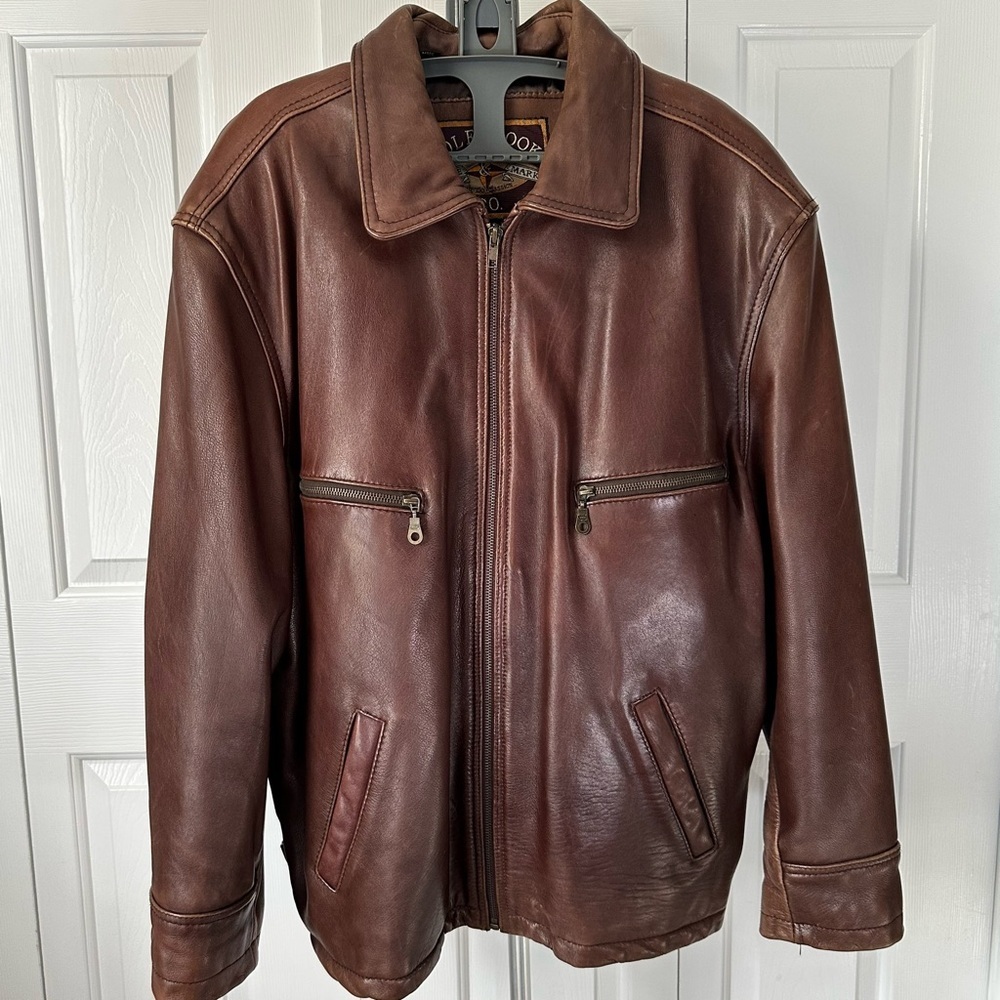 Colebrook Co Vintage Leather Jacket